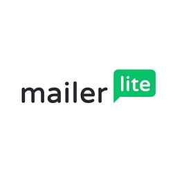 Logo von MailerLite, einem Anbieter für E-Mail-Marketing-Software.